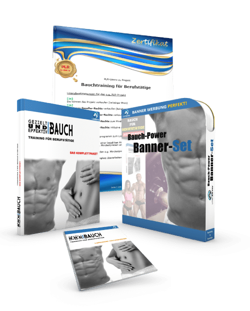 plr-produkte.net Bauchtraining für Berufstätige Cover